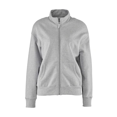 Afbeelding van Calida Lounge Sweater met rits, Dames, Maat: 40/42, Grey melange