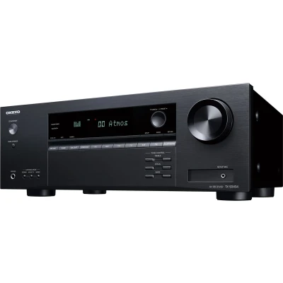 Afbeelding van Onkyo TX SR494DAB Black AV receiver 7.2 DAB+ radio, FM radio Bluetooth Totaal uitgangsvermogen: 7x 80 W