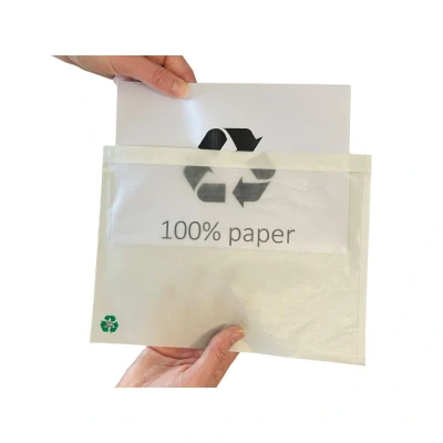 Afbeelding van Paklijst Enveloppen Van 100% Papier. A5 220 X 160 Mm Transparant (1000 Stuks)