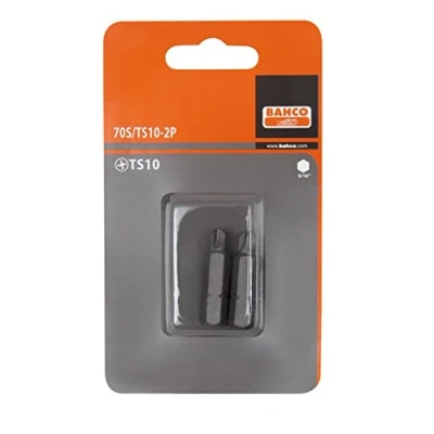 Afbeelding van Bahco 2xbits torx t27 35 mm 5 16 70S/T27 2P