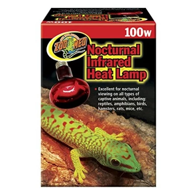 Afbeelding van Zoomed terrarium verlichting Nocturnal red infrared heat lamp 100 w.