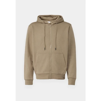 Afbeelding van Jack &amp; Jones Jjebradley ZIP HOOD Sweater met rits, Heren, Maat: XL, Coriander