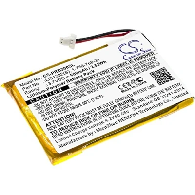 Afbeelding van CS PRD300SL Baterie 750mAh compatibel met [SONY] PRS 300, 300BC, 300RC, 300SC vervangt 1 756 769 31, 9702A50844, 9924A60515, LIS1382(S)