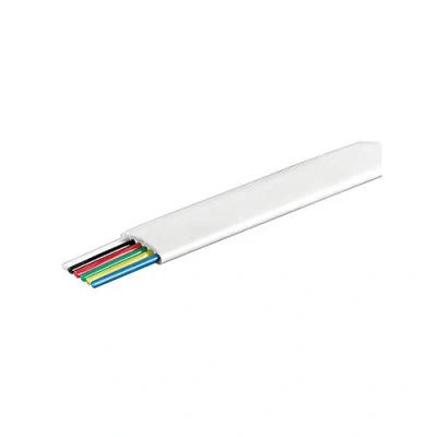 Afbeelding van Telefoonkabel 6 aderig op rol CCA (AWG28) / wit 100 meter