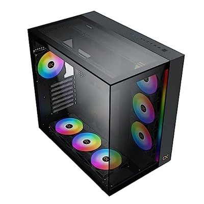 Afbeelding van Xigmatek AQUA Ultra Midi tower PC behuizing Zwart