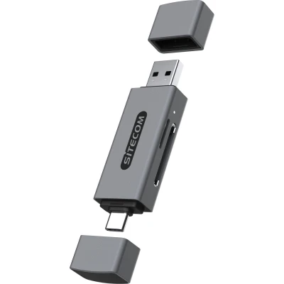 Afbeelding van Sitecom Usb stick kaartlezer (usb a + c)