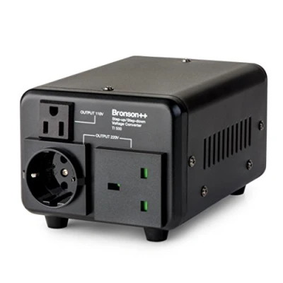 Afbeelding van Bronson++ TI 500 110 Volt Spanningsomvormer USA Toroïdale Transformator Watt In: 110V of 220V / Uit: en Bronson 500W