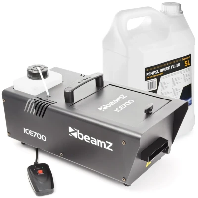 Afbeelding van BeamZ ICE700 rookmachine inclusief 5L low fog rookvloeistof