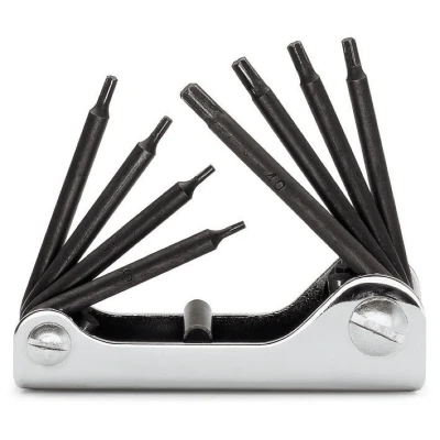 Afbeelding van Beta 8 delige set haakse stiftsleutels voor Torx® schroeven (art. 97TX) 97TX/G8 000970645