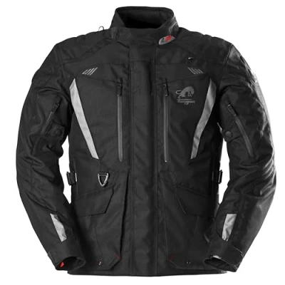 Afbeelding van Furygan Apalaches Evo Motorfiets textiel jas, zwart grijs, afmeting 4XL voor man