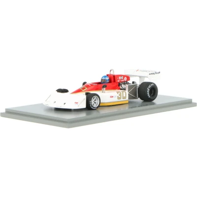 Afbeelding van March 761 Ford Cosworth Spark Modelauto 1:43 1977 Brett Lunger Chesterfield Racing S7271 US GP