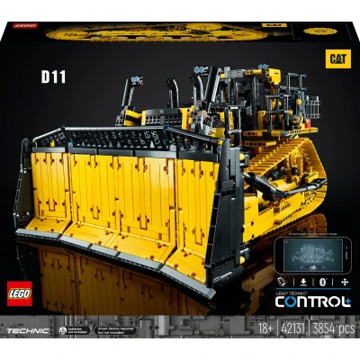 Afbeelding van LEGO Technic Cat D11 Bulldozer met App besturing 42131