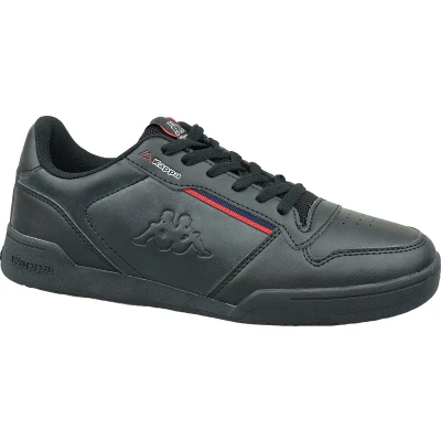 Afbeelding van Kappa Trainingsschoen, Maat: 37, Black/red Imitatieleer/ textiel