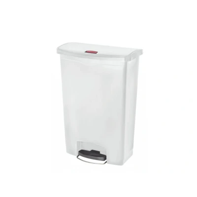 Afbeelding van Rubbermaid Slim Jim Front Step Wit Inhoud: 90 liter