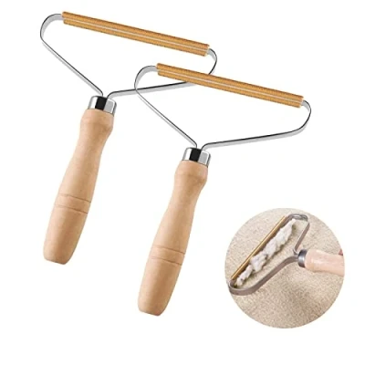 Afbeelding van 2 Stuks Draagbare Pluisverwijderaar, Lint Remover, Portable Fuzz Shaver Pluisrolscheerapparaat Herstelt uw Kleding en Stoffen