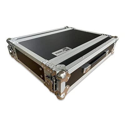 Afbeelding van Effektrack 30 cm vlindersluiting flightcase side rack case 19&quot; MF Cases (2HE)