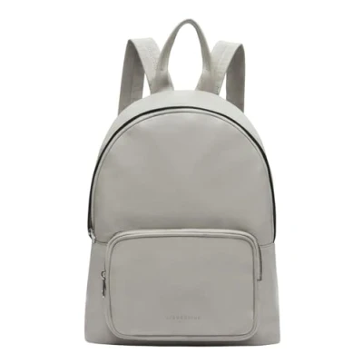 Afbeelding van LIEBESKIND BERLIN Leren Vrije tijd Rugzak met laptopvak Lila Sheep Natural Backpack Steel Taupe