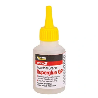 Afbeelding van Everbuild Stick2 General Purpose Industrial Superglue Clear 20 g