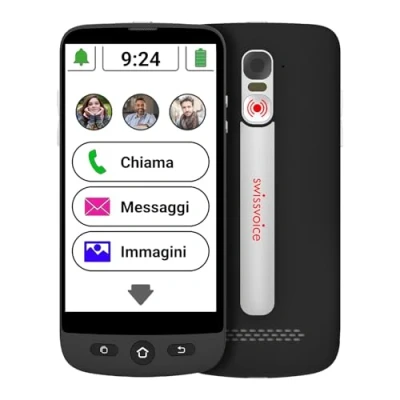 Afbeelding van Swissvoice S510M Senioren Smartphone 4G + SOS knop Android 12 Whasapp