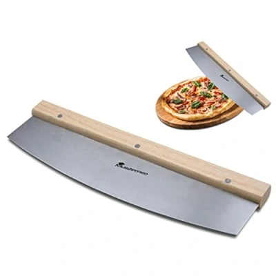 Afbeelding van Bergner Masterpro Pizzasnijder RVS