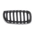 Afbeelding van PRASCO BM8022003 Grille Auto rechts chroom/zwart BMW: X3 (E83) 3.0 i xDrive, 2.5 i, d, 2.0 2003 2008