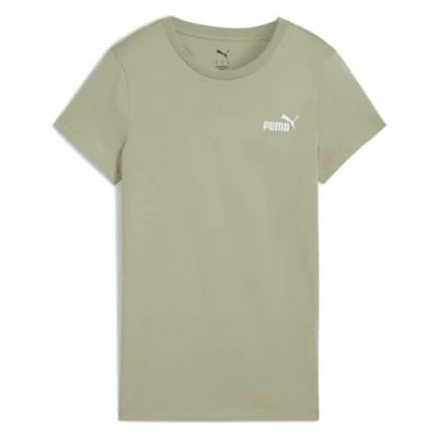 Afbeelding van PUMA Functioneel shirt &#039;ESS Small No. 1&#039; pastelgroen / wit