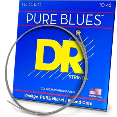 Afbeelding van DR E Pure PHR 10 46 Blues Medium String