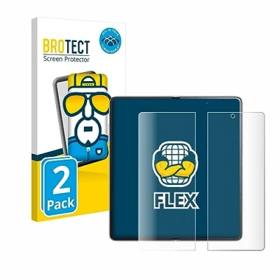 Afbeelding van BROTECT Full Cover Screen Protector voor Honor Magic V2 (Inner display) (2 Stuks) Schermbeschermer, 3D Curved