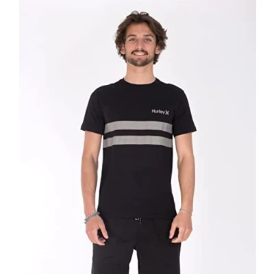 Afbeelding van Hurley Heren M Oceancare Block Party Ss Tee T shirt