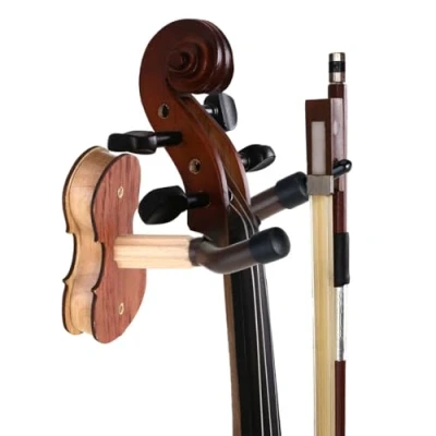 Afbeelding van ULTNICE viool ophanger mount wandhanger voor Home Studio muur hanger