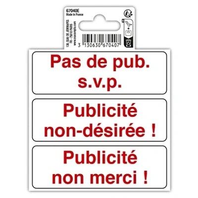 Afbeelding van Exacompta 67040E Picto adhésif public