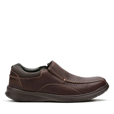 Afbeelding van Clarks Heren Cotrell Step Loafers, Bruin Olieachtig Leer, 9 UK, Braun 43 EU