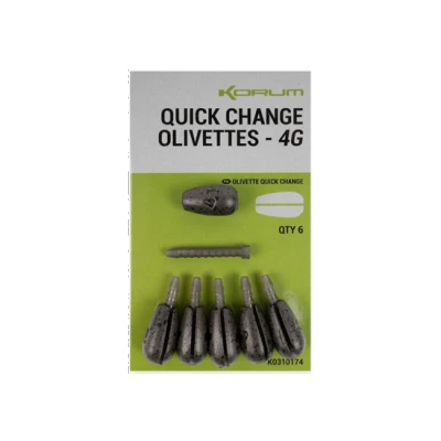 Afbeelding van Korum Quick Change Olivettes Maat : 5gr