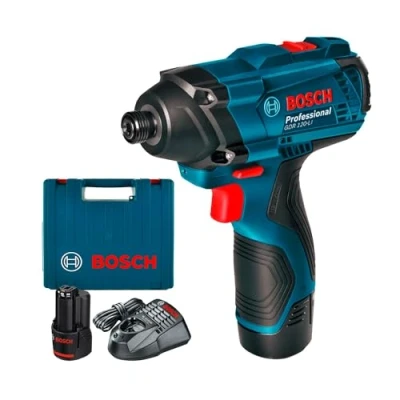 Afbeelding van Bosch Professional GDR 120 LI Accu draaislagschroevendraaier (2 x 1,5 Ah behuizing) / 06019F0001, 12 V