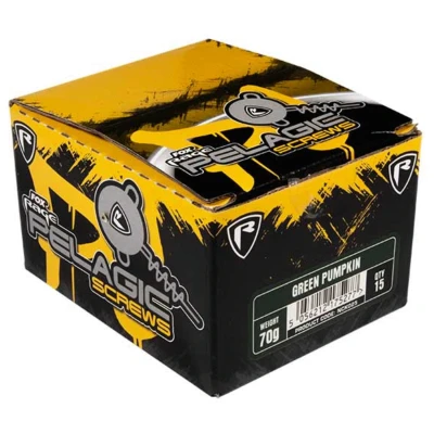 Afbeelding van Fox Rage Pelagic Screws Green Pumpkin Loodkop 80g Loodkoppen