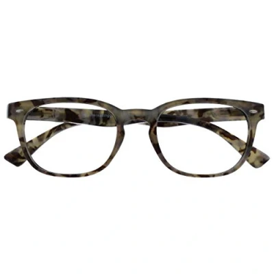 Afbeelding van The Reading Glasses Leesbril, grijs, schildpad, wrap, lezers, Gregory Peckstijl, mannen en vrouwen, R14 7+1,50