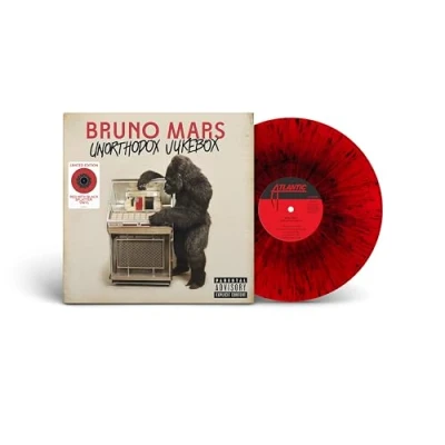 Afbeelding van Bruno Mars Unorthodox Jukebox (Red and Black Splatter Vinyl)