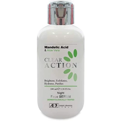 Afbeelding van A3 Serum met heldere werking amandelzuur en aloë vera 100 ml