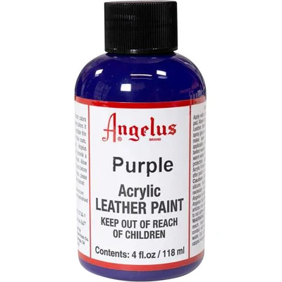 Afbeelding van Angelus leerverf Paars 118ml