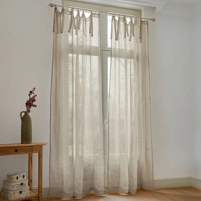 Afbeelding van LOBERON Gordijn Velloran beige