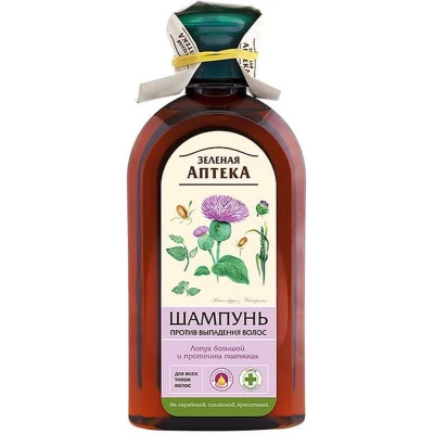 Afbeelding van Natuurlijke Shampoo tegen haaruitval tarwe proteine versnelt haar groei 350ml