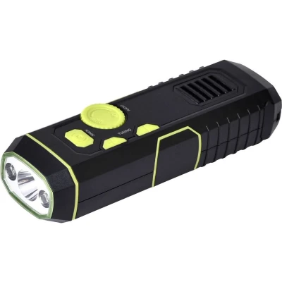 Afbeelding van XCell Radiolight dynamo Zaklamp werkt op een accu, de LED 30 lm 10 h 162 g