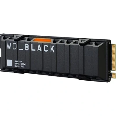 Afbeelding van Western Digital Black SN850X Interne SSD met Heatsink NVMe M.2 PS5 compatibel 2 TB