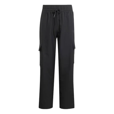 Afbeelding van adidas Essentials Cargo broek, uniseks, voor kinderen, zwart/wit