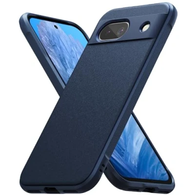 Afbeelding van Ringke Onyx Compatibel met Google Pixel 8a Case, Robuust Duurzaam Schokbestendig TPU Hoesje Navy