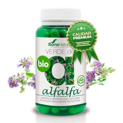 Afbeelding van Soria Verde de alfalfa bio (80 caps)