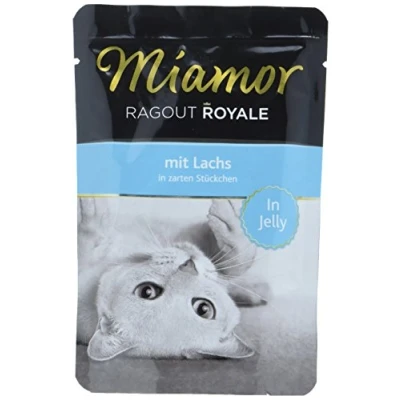Afbeelding van Miamor Ragout Royale Zalm, 22 x 100 g
