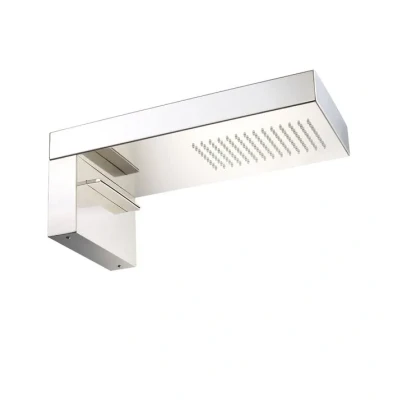 Afbeelding van Huber Zen Infinity One Regendouche en Waterval RVS Zijdeglans 50x21 cm ZS122010D2