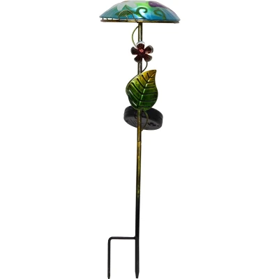 Afbeelding van Star Trading Solar grondspies Salona, decoratie, LED, buiten, bloem en vlinder design, schemersensor, koel wit, 44 cm