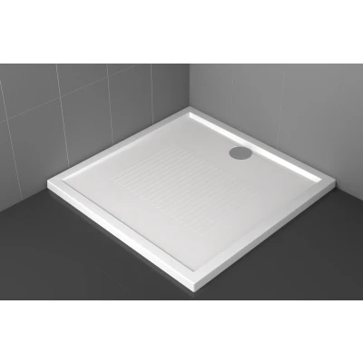 Afbeelding van Novellini douchebak Olympic N 90 x 4.5 cm wit